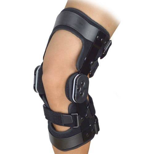 Ortho Active ACL/PCL Rigid Functional Knee Brace with ROM