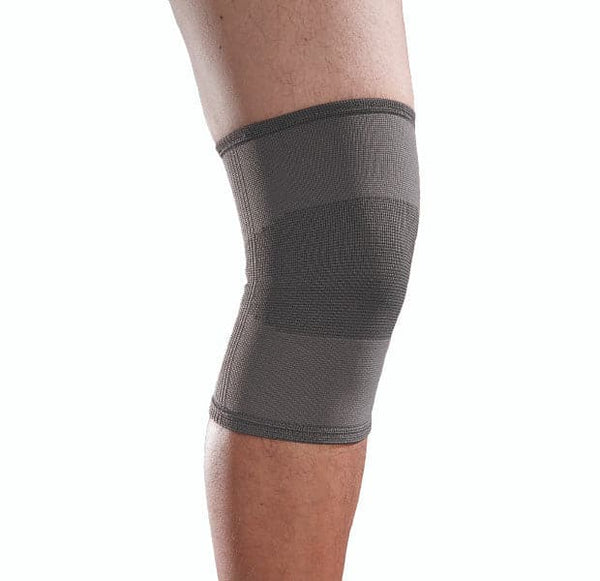 Ortho Active Charcoal Elastic Knee Support Charcoal