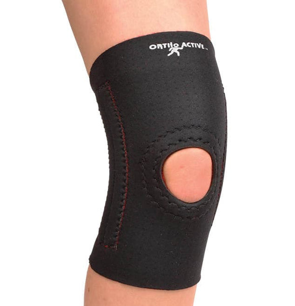 Ortho Active Jumper's Knee Brace - Neoprene Black