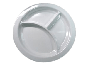 Parsons ADL Divided Plate - Plastic