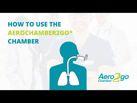 Step-by-step guide for using AeroChamber2go chamber