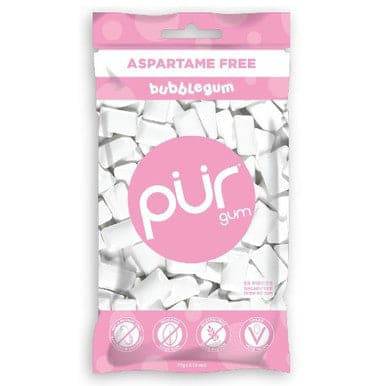 Pur Aspartame Free Gum 77g Bag Various Flavours