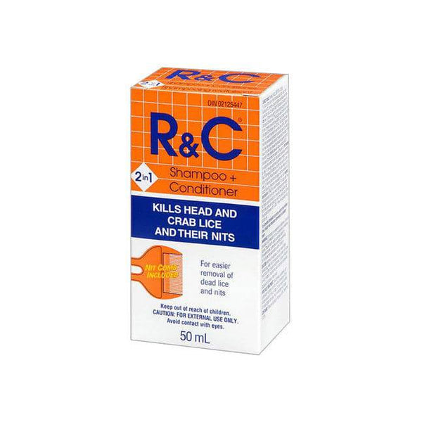 R & C 2 in 1 Shampoo + Conditioner 50mL