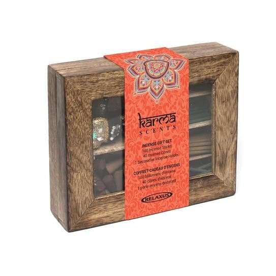 Relaxus Karma Incense Wood Gift Box