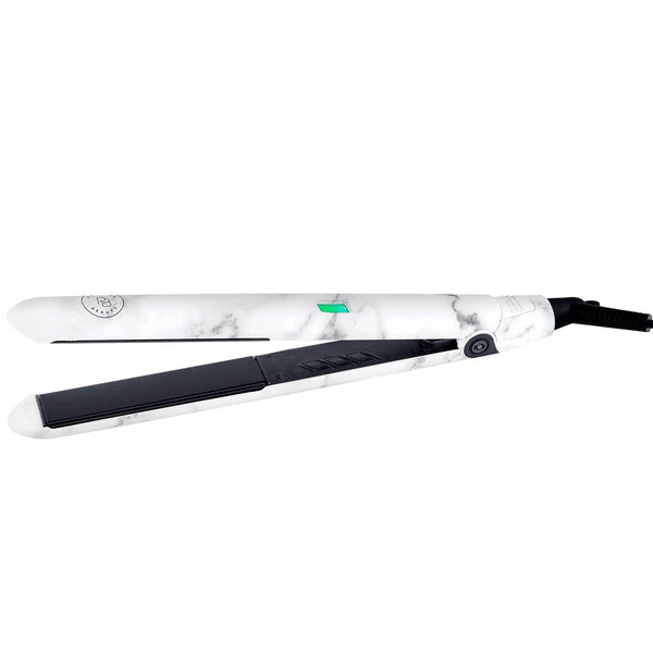 Relaxus Beaty Digital Titanium 1” Hair Straightener - White Marble