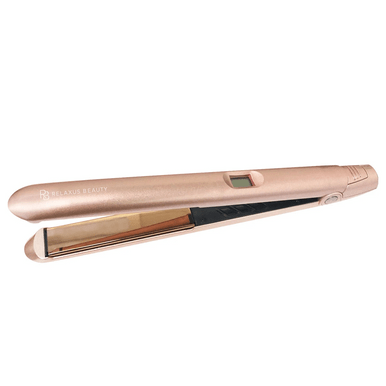 Relaxus Beauty Digital Titanium 1” Hair Straightener - Rose Gold
