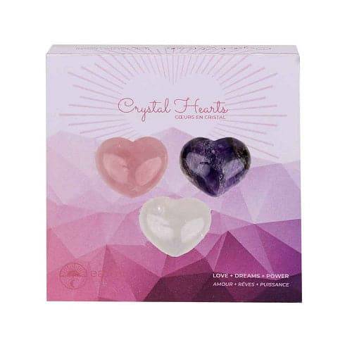 Relaxus Crystal Hearts (3-Piece)