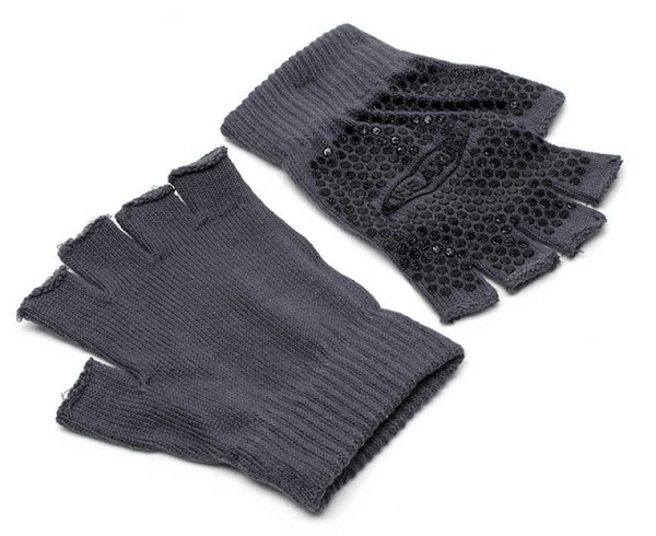Relaxus Non Slip Yoga Gloves - Grey