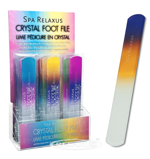 Relaxus Spa 2 Sided Crystal Pedi File