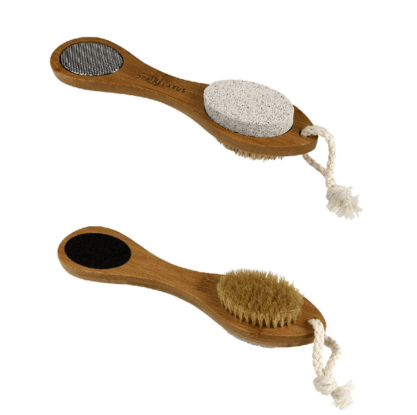 Relaxus Spa Bamboo 4-in-1 Foot Smoother