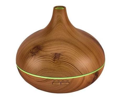 Relaxus Aromatherapy Essentials Aromamist Ultrasonic Diffuser with Multi-Colour LED - Light Wood