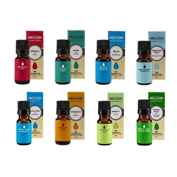Relaxus Aromatherapy 100% Pure Essential Oils (Blends)