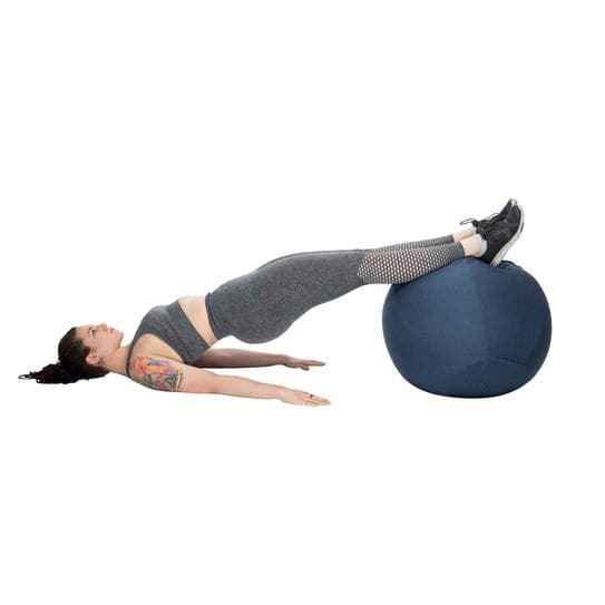 Relaxus Exerfit Yogi Ball with Fabric Cover