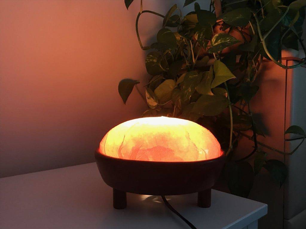 Relaxus Himalayan Salt Lamp Foot Dome