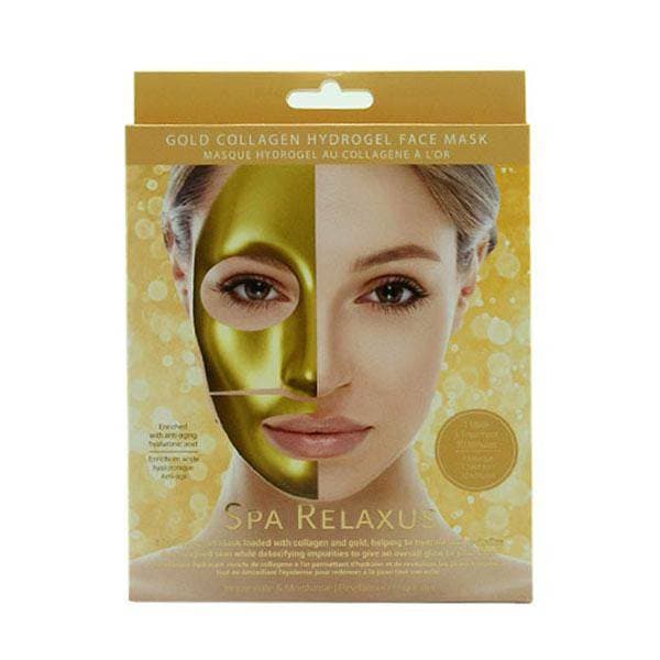 Relaxus Spa Gold Collagen Hydrogel Face Mask