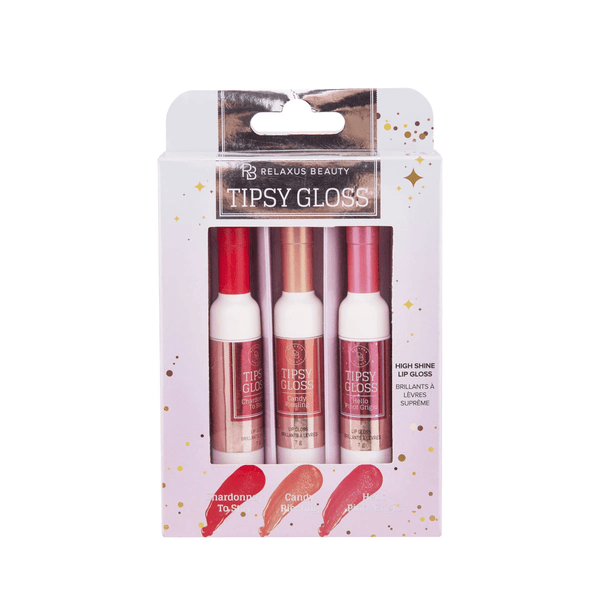 Relaxus Tipsy Lip Gloss - Set of 3