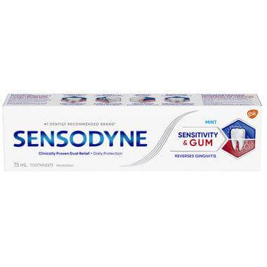 Sensodyne Sensitivity and Gum Mint Toothpaste 75ML
