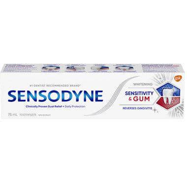 Sensodyne Sensitivity and Gum Whitening Toothpaste 75ML