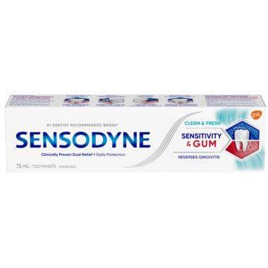 Sensodyne Sensitivity Gum Clean and Fresh Toothpaste 75ML