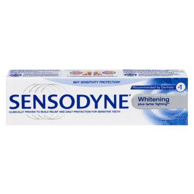 Sensodyne Whitening Plus Tartar Fighting Toothpaste 18ML