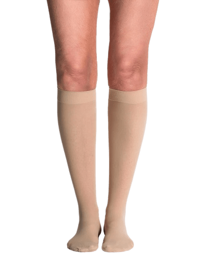 Sigvaris Women's Style Sheer Knee High Compression Stocking 20-30 mmHg Honey
