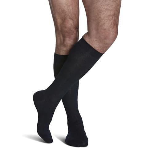 Sigvaris Men's Essential Cotton Knee High Compression Socks 30-40 mmHg
