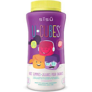 Sisu U-cubes Children's Multi-vitamin and Mineral Gummies 120 Gummies