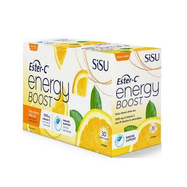 SISU Ester-C Energy Boost To Go Vitamin C 1000mg