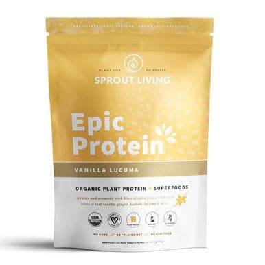 Sprout Living Epic Protein Organic Plant Protein + Superfoods