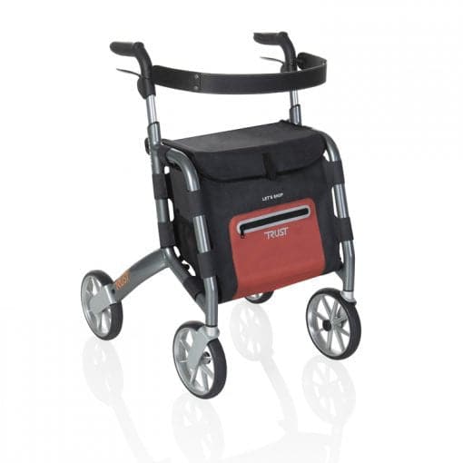 Stander Let's Shop Rollator by Trust Care Gray (DISCONTINUED)