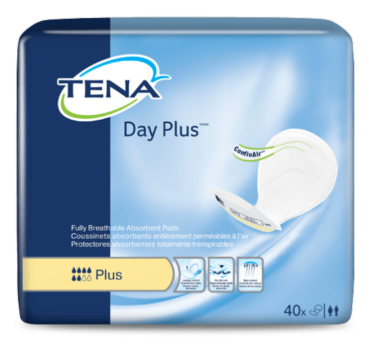 TENA Day Plus Pads -40 Count