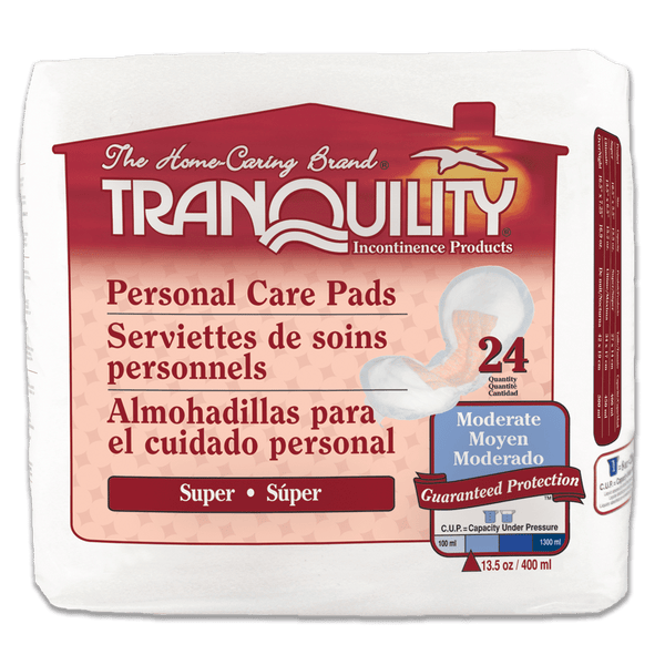 Tranquility Personal Care Incontinence Pads
