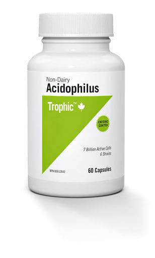 Trophic Non-Dairy Acidophilus 7 Billion 60 capsules
