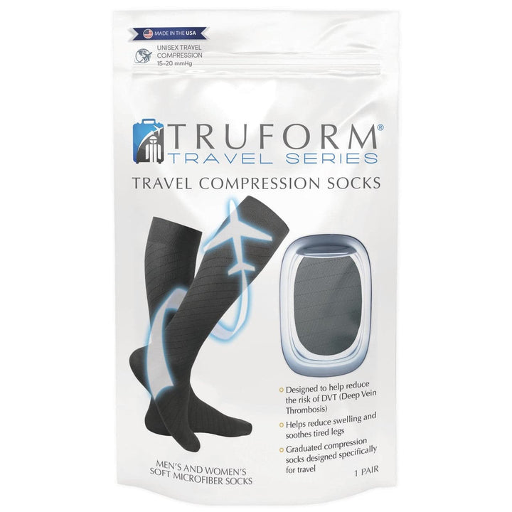 Flight Travel Socks Compression Anti Swelling Fatigue DVT Support