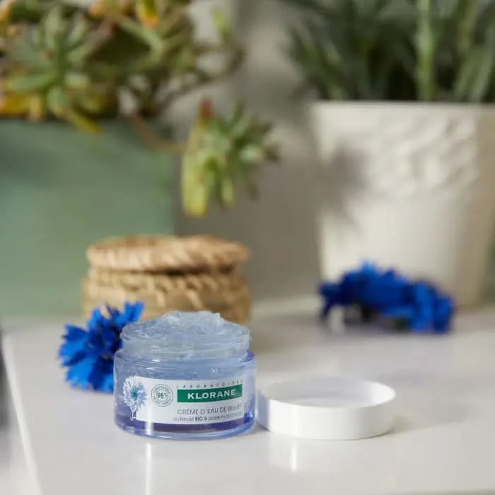 Klorane Water Cream With Organic Cornflower 50mL - HaloHealthcare.com