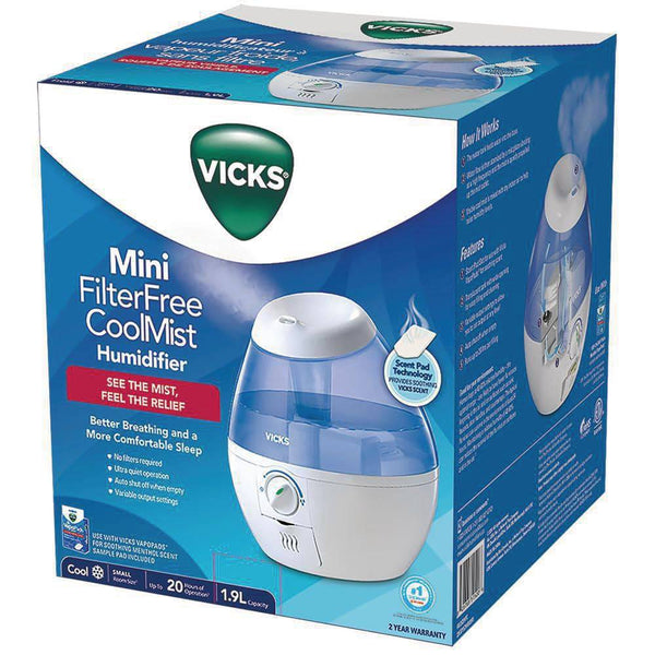 Vicks Mini Filter Free Cool Mist Humidifier