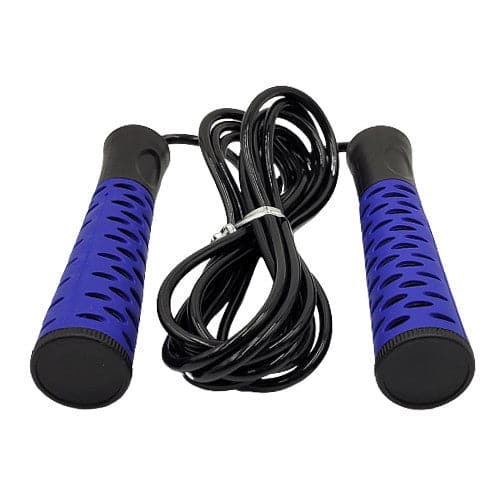Vital Therapy Durable PVC Foam Skipping Jump Rope - Blue