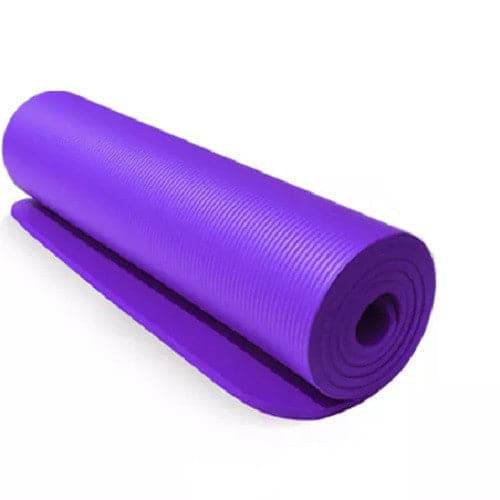 Vital Therapy Thick High Density Anti-Tear Yoga Mat - Purple