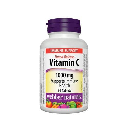 Webber Naturals Vitamin C Timed Release 1000mg Tablets