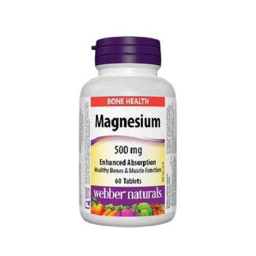 Webber Naturals Magnesium Enhanced Absorption 500mg 60 Tablets