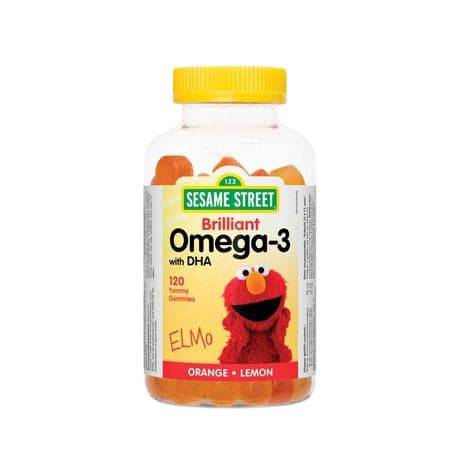 Webber Naturals Sesame Street Brilliant Omega-3 with DHA Gummies