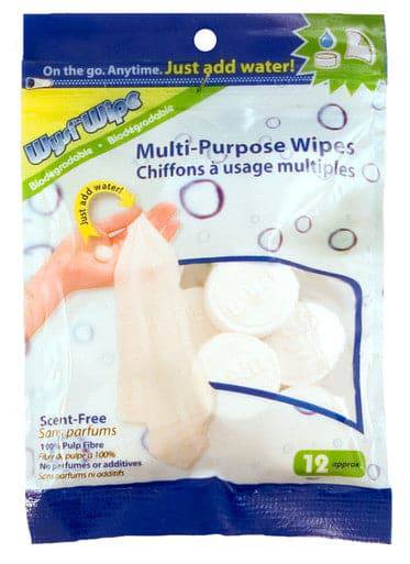 Wysi Wipe Compressed Expandable Multipurpose Wipes