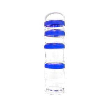 Yes Wellness Yes Stak - Stackable Jars (Blue)