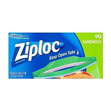 Ziploc Sandwich Bags - 90Pack