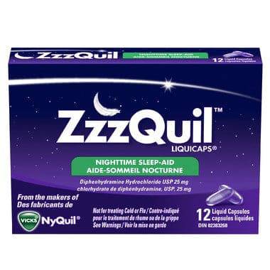 ZZZQuil Nighttime Liquidcaps Sleep-Aid